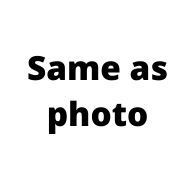 Same as photo